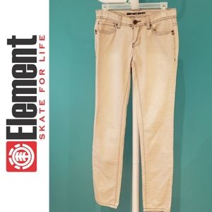 Element Denim Grey Light Wash Jeans Size 3